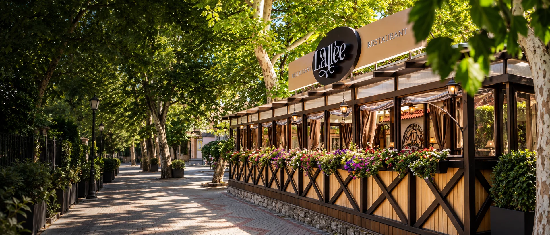 Тераса ресторану Lallee